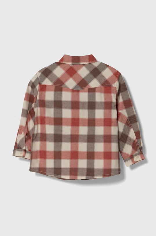 Παιδικό πουκάμισο United Colors of Benetton 5VC6GQ01N.P.Seasonal μπορντό SS24