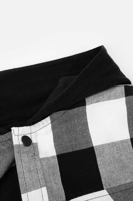 Dětská bavlněná košile Coccodrillo černá WC4136402RAK