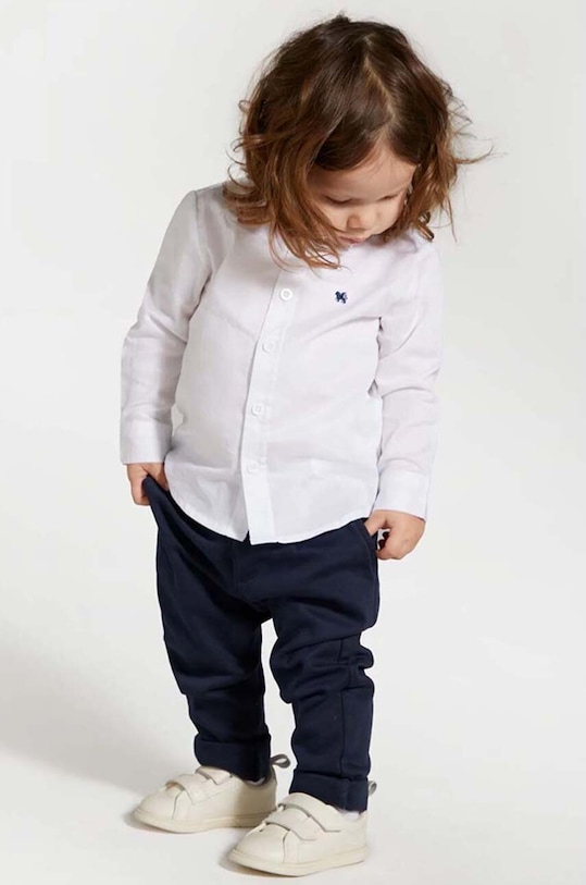 Dětská bavlněná košile Coccodrillo WC4136102EBB