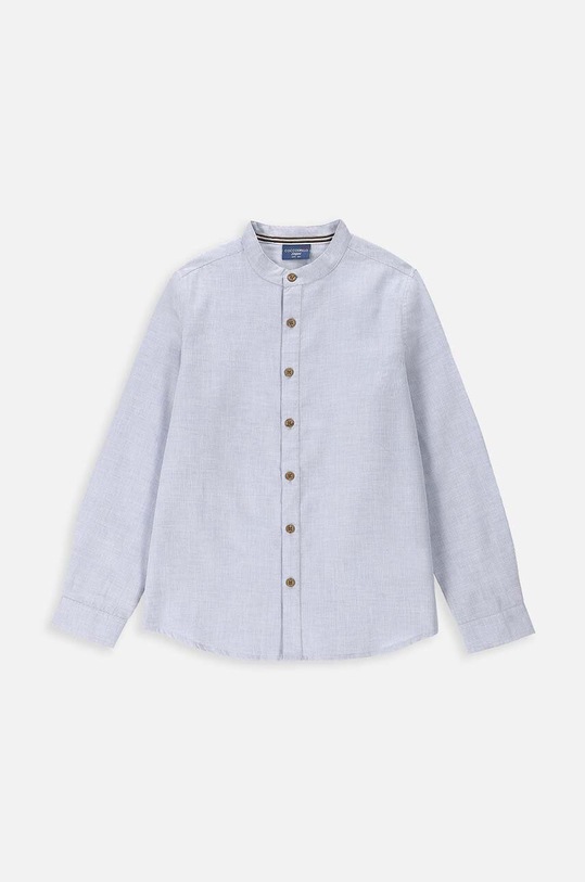 Dětská košile Coccodrillo WC4136101EJB modrá SS24