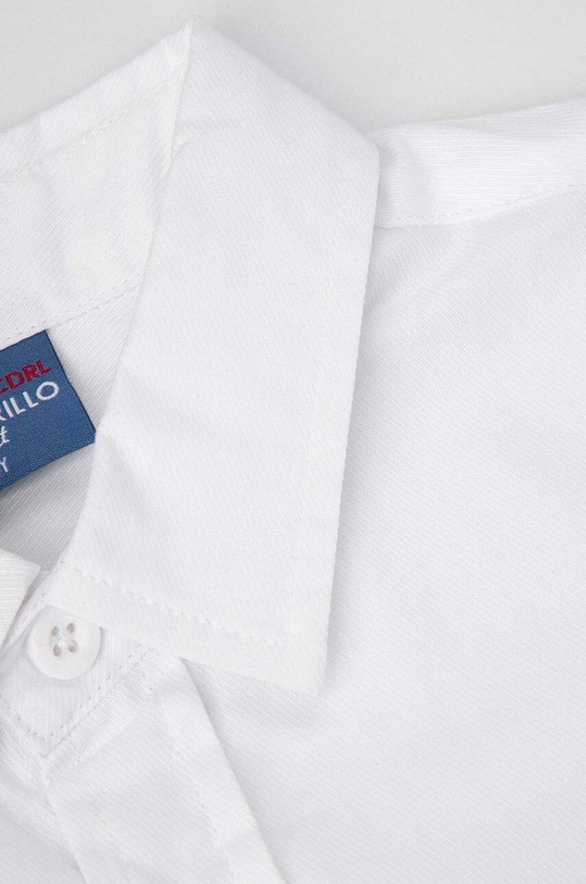 Chłopiec Coccodrillo koszula bawełniana dziecięca WC4136103EJB biały