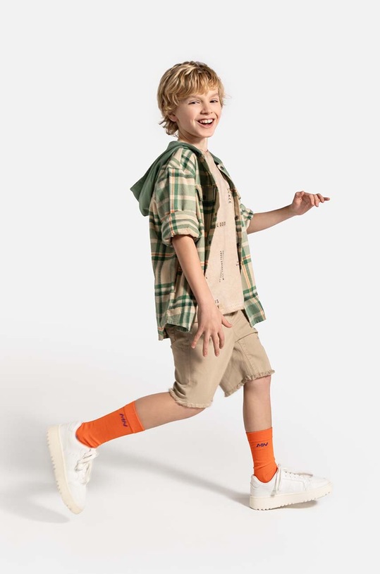 Coccodrillo camasa de bumbac pentru copii WC4136401NAJ