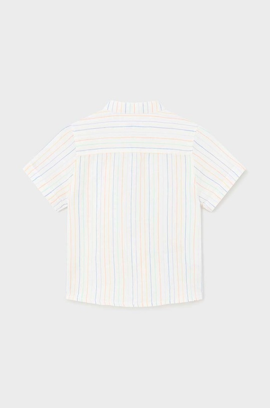 Mayoral koszula z domieszką lnu niemowlęca 1113.3M.Baby.PPYH multicolor SS24
