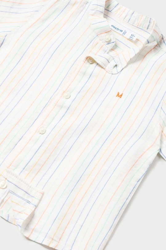 Chłopiec Mayoral koszula z domieszką lnu niemowlęca 1113.3M.Baby.PPYH multicolor