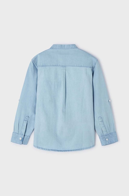 Chłopiec Mayoral koszula bawełniana dziecięca 3125.5K.Mini.PPYH niebieski