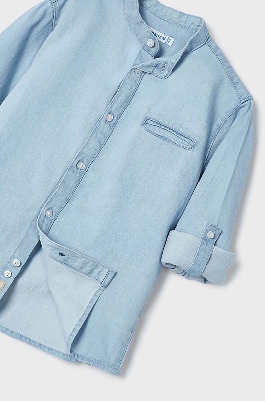 Mayoral koszula bawełniana dziecięca niebieski 3125.5K.Mini.PPYH