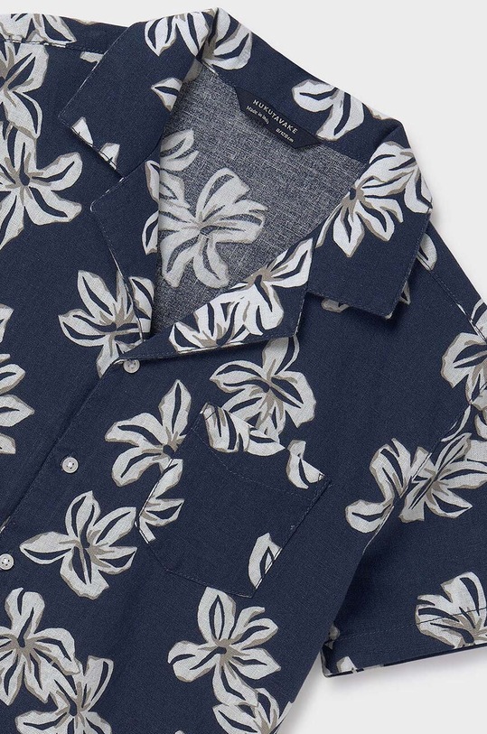 Chłopiec Mayoral koszula dziecięca 6119.7E.Junior.PPYH granatowy