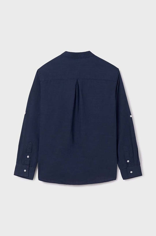 Mayoral camasa de bumbac pentru copii 6121.7A.Junior.PPYH bleumarin SS24