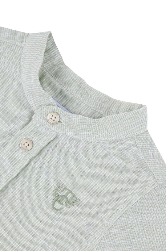 Tartine et Chocolat koszula bawełniana niemowlęca turkusowy TY12071.80.94