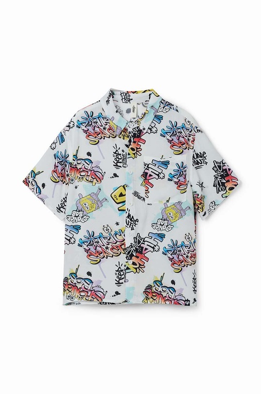 Desigual koszula dziecięca casual biały 24SBCW02