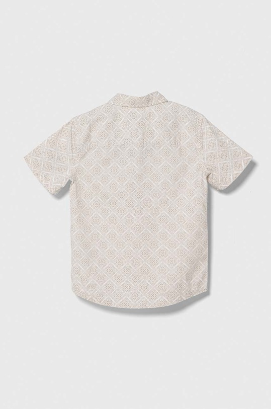 Abercrombie & Fitch camasa de bumbac pentru copii KI225.4015 bej SS24