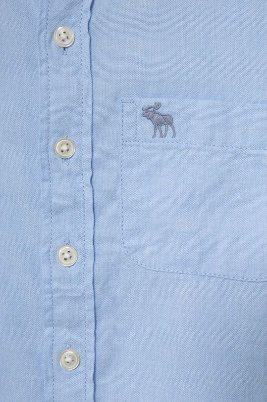 Chłopiec Abercrombie & Fitch koszula bawełniana dziecięca KI225.4015 niebieski