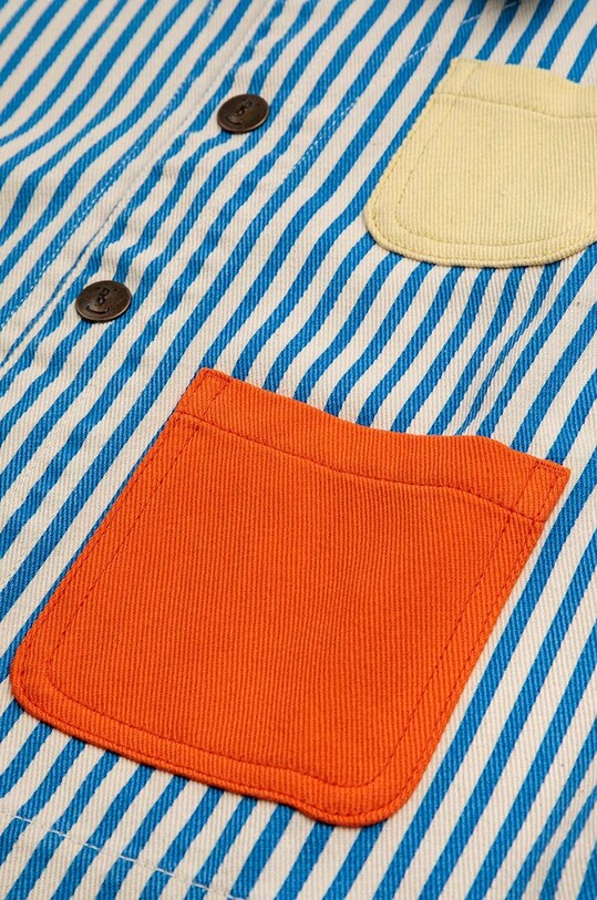 Παιδικό τζιν πουκάμισο Bobo Choses 124AC140 μπλε