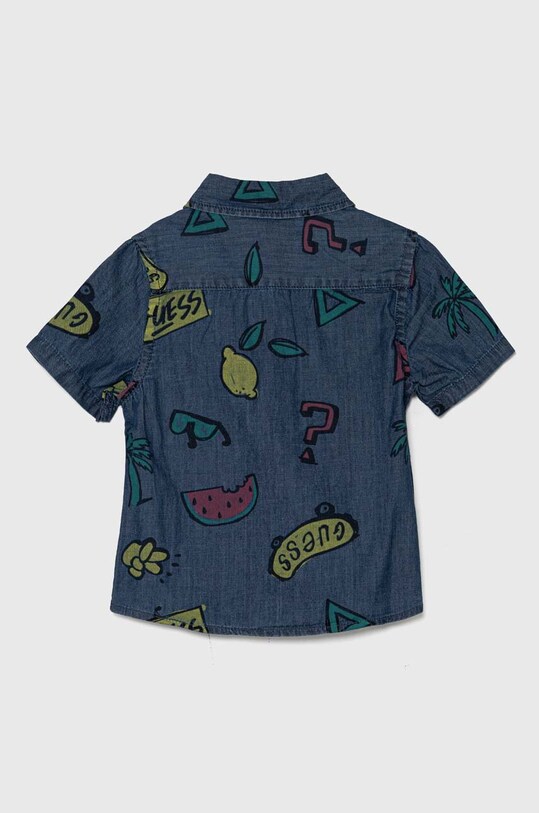 Хлопчик Дитяча джинсова сорочка Guess N4GH03.D5BW0.PPYH темно-синій