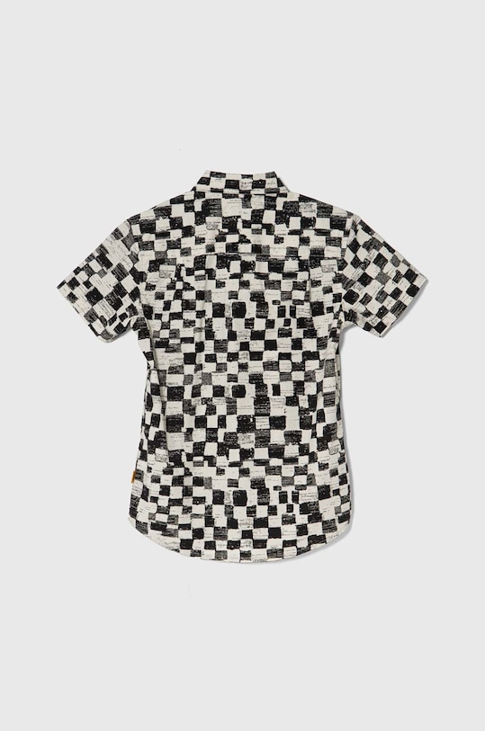 Detská košeľa Quiksilver SATURN DISTORT AQBWT03080 čierna SS24