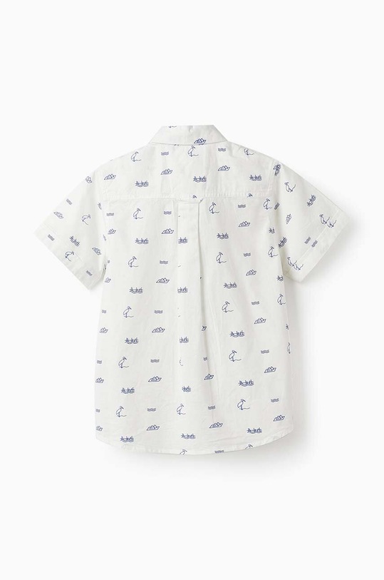 Αγορίστικα Παιδικό βαμβακερό πουκάμισο zippy 3105872702 λευκό