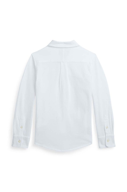 Dětská bavlněná košile Polo Ralph Lauren 322914506002 bílá AW24