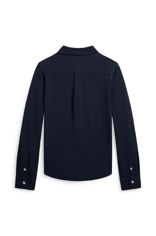Otroška bombažna srajca Polo Ralph Lauren 323914506001 mornarsko modra AW24