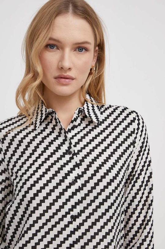 Πουκάμισο Tommy Hilfiger μαύρο WW0WW41012