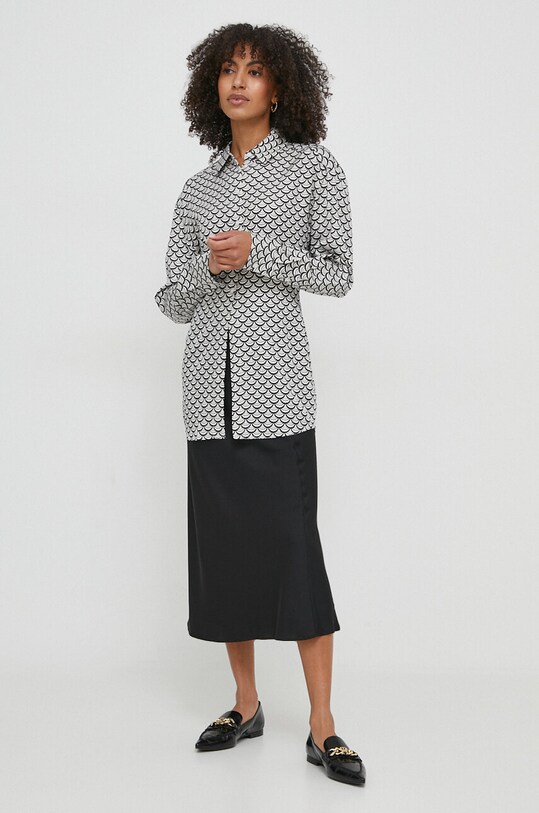 Tommy Hilfiger koszula WW0WW40753 granatowy SS24