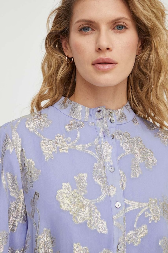 Košile Bruuns Bazaar fialová BBW3689