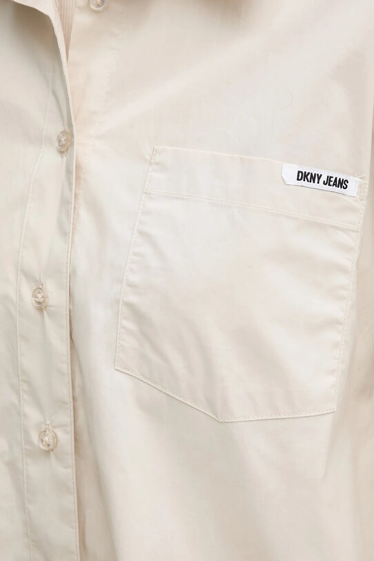 Хлопковая рубашка Dkny E31M1RDM
