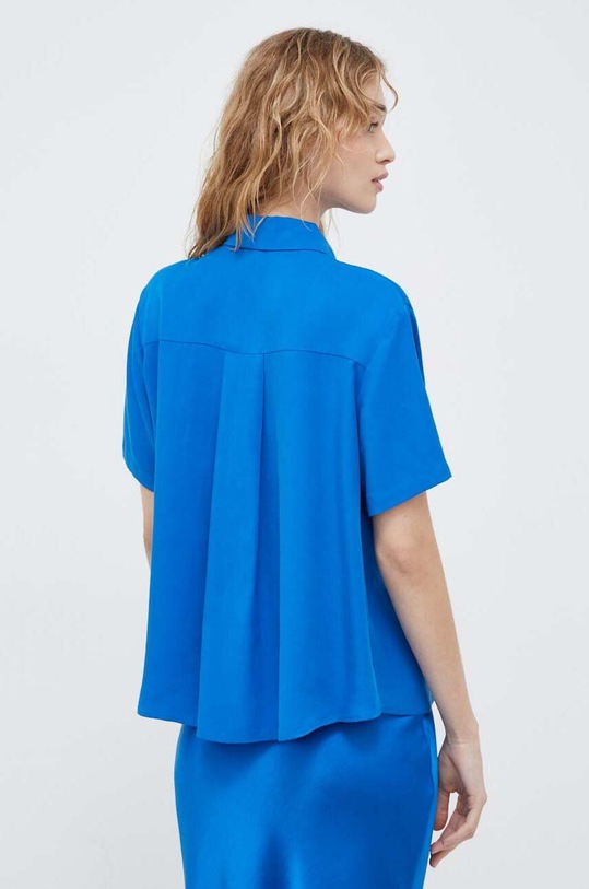 Ρούχα Πουκάμισο Samsoe Samsoe F21200143 μπλε