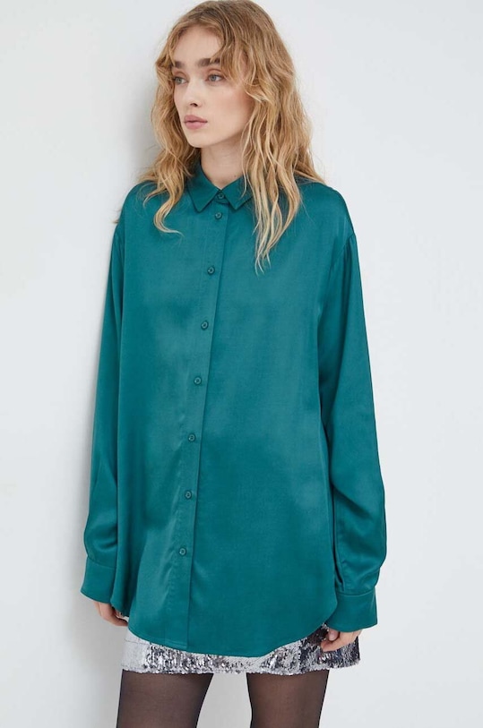 Сорочка Samsoe Samsoe F23300055 зелений SS24