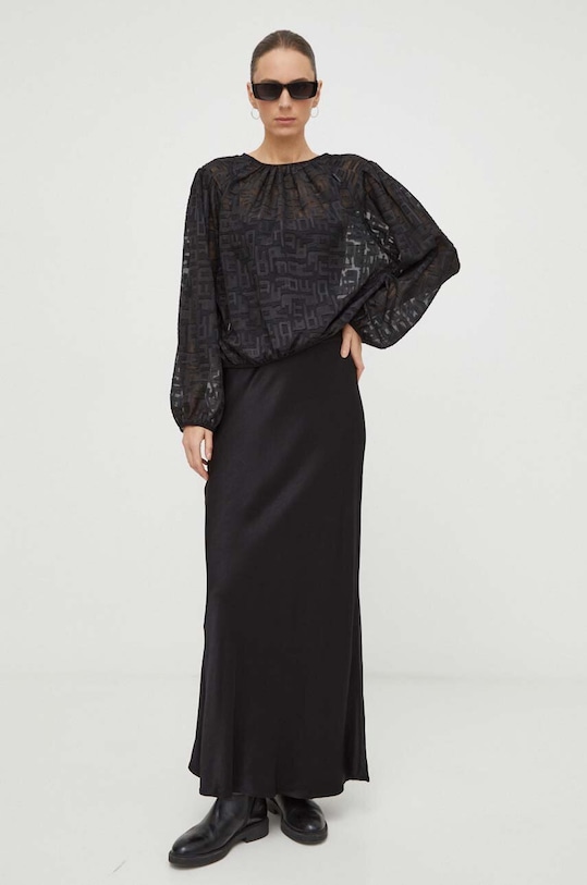 G-Star bluză D23818.D404 negru SS24