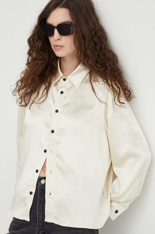 G-Star cămașă lung bej D23580.D414