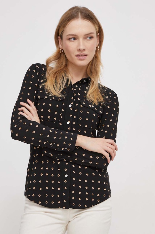 Lauren Ralph Lauren koszula wzorzyste czarny 200925749