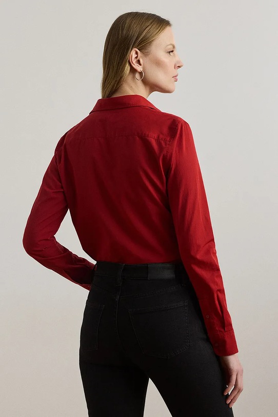 Lauren Ralph Lauren koszula bawełniana 200925378 czerwony AW25