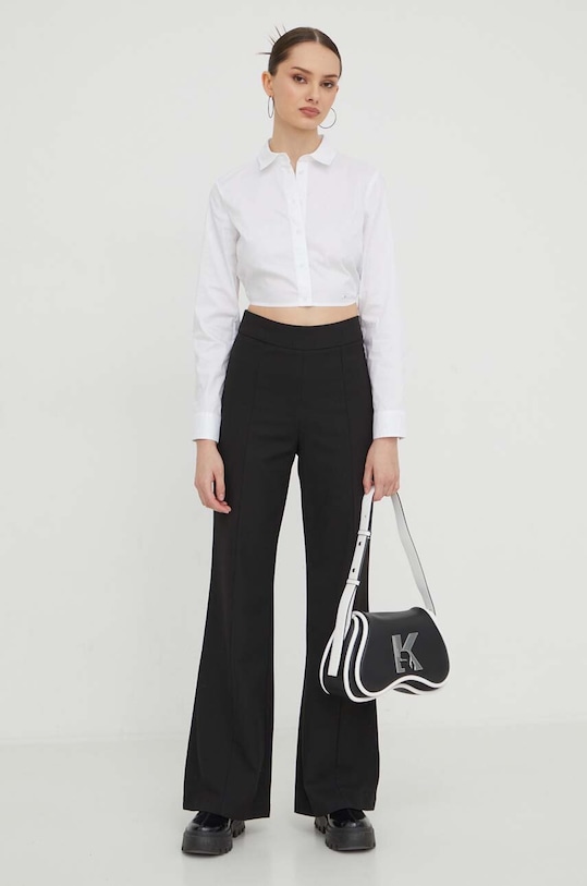 Košile Tommy Jeans DW0DW17344 bílá SS24