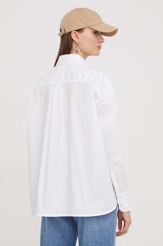 Odzież Tommy Jeans koszula DW0DW17356 biały