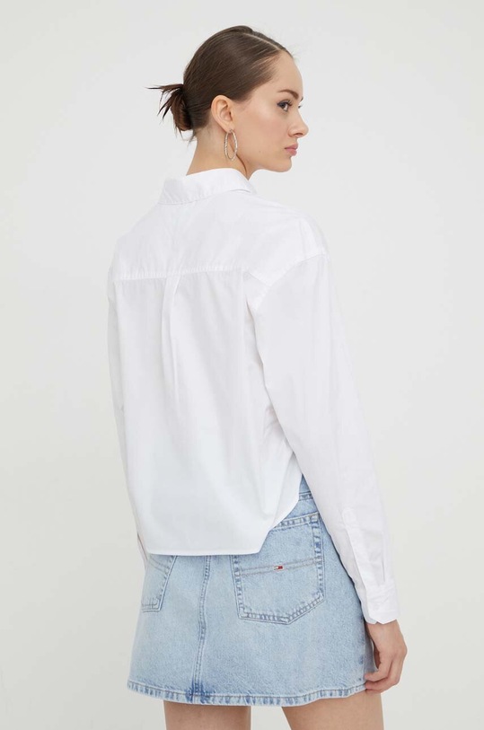 Odzież Tommy Jeans koszula DW0DW17520 biały