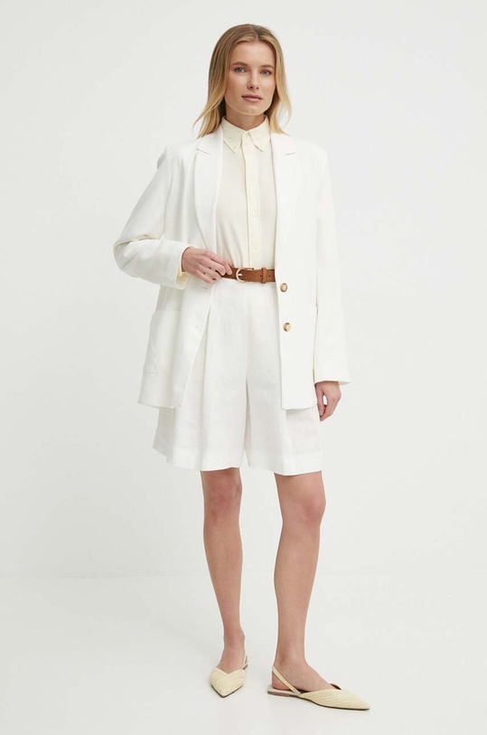 Bavlnená košeľa Polo Ralph Lauren 211910131 žltá SS25
