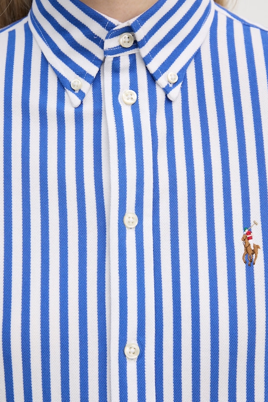 Polo Ralph Lauren koszula bawełniana 211910131 niebieski