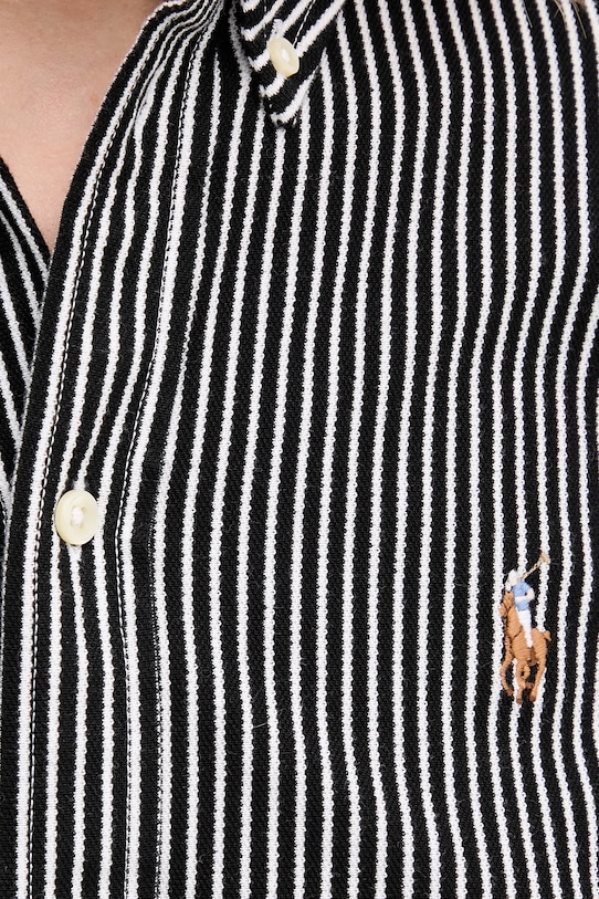 Polo Ralph Lauren koszula bawełniana 211910131 czarny