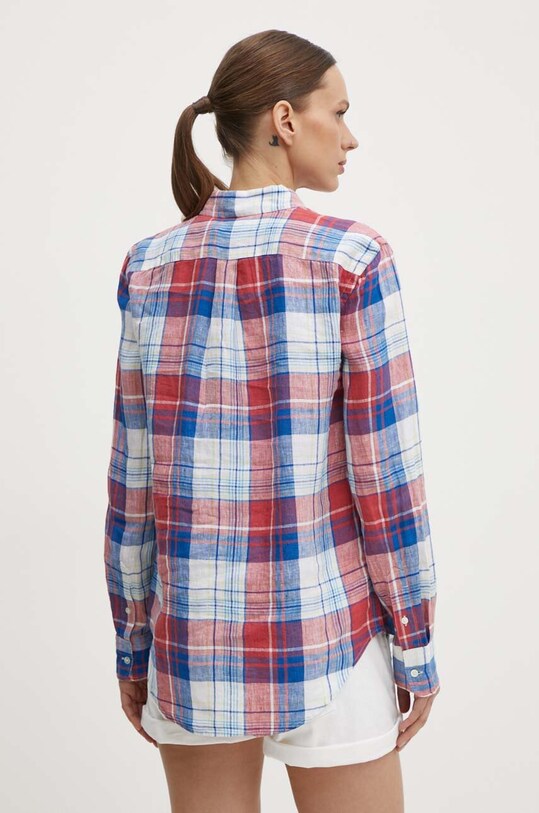 Clothing Polo Ralph Lauren linen shirt 211920926 red