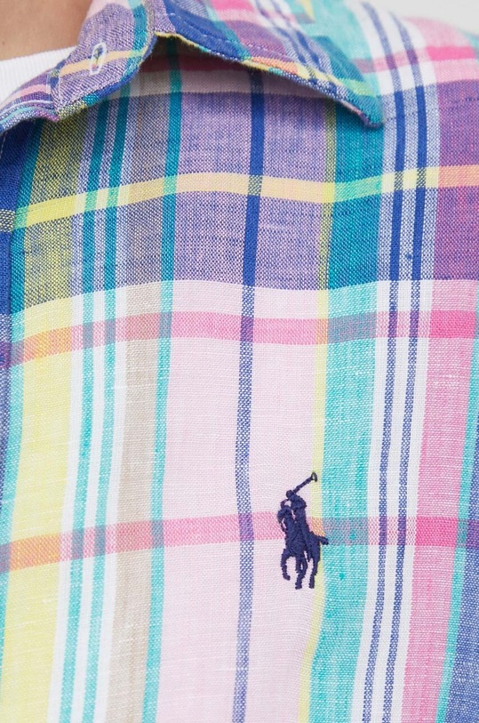 Polo Ralph Lauren linen shirt 211920926 pink