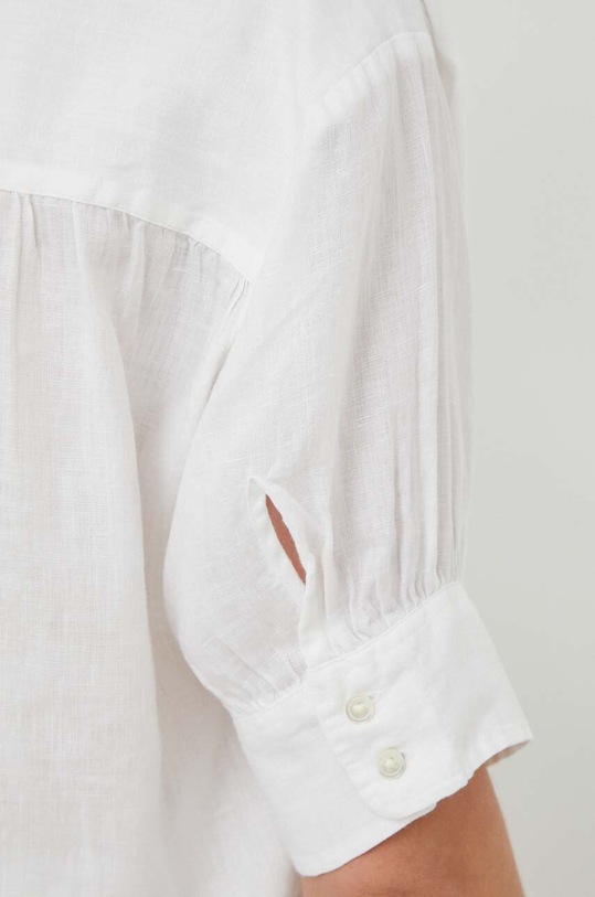 Polo Ralph Lauren bluzka lniana 211925088 biały