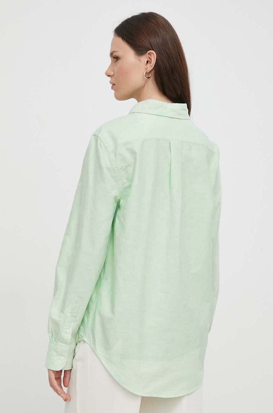 Polo Ralph Lauren koszula bawełniana 211932521 zielony SS24