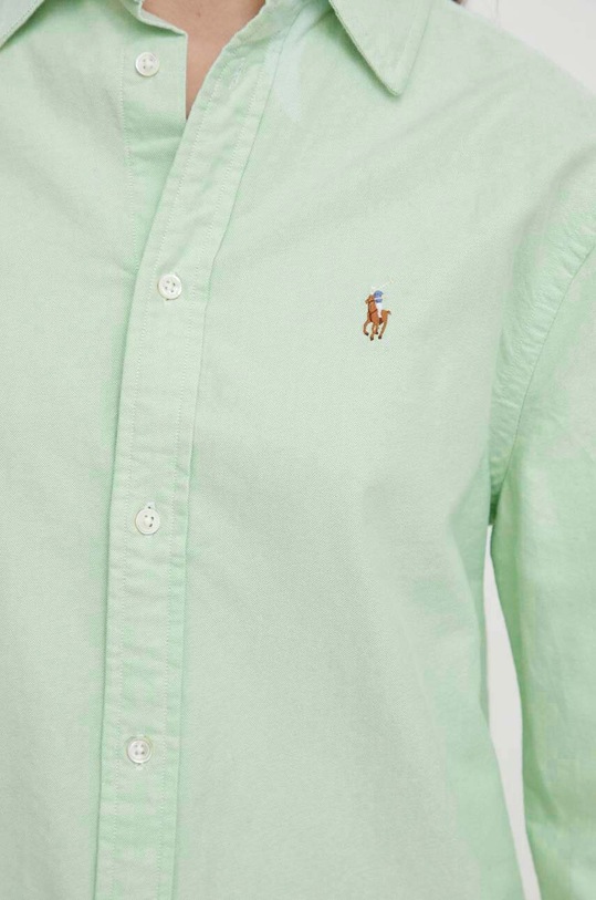 Polo Ralph Lauren koszula bawełniana 211932521 zielony