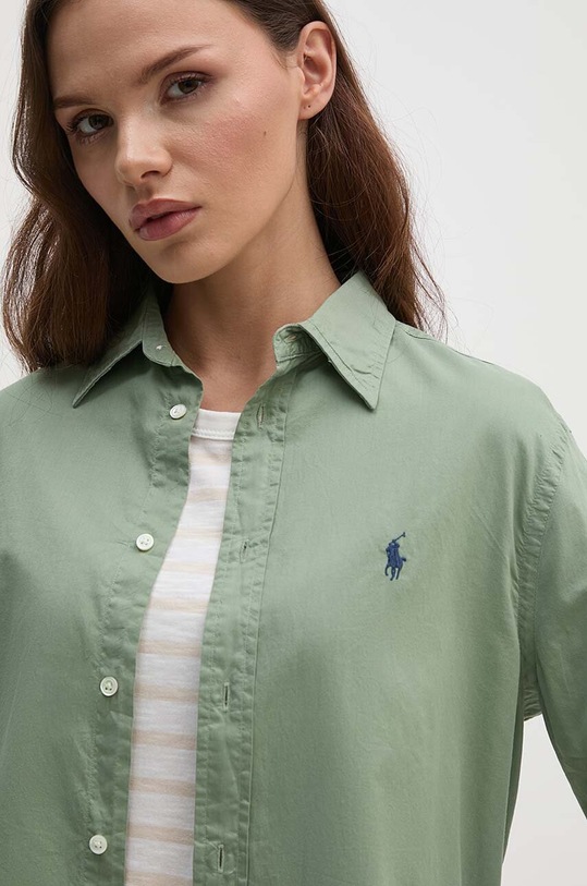 Polo Ralph Lauren koszula bawełniana zielony 211932522