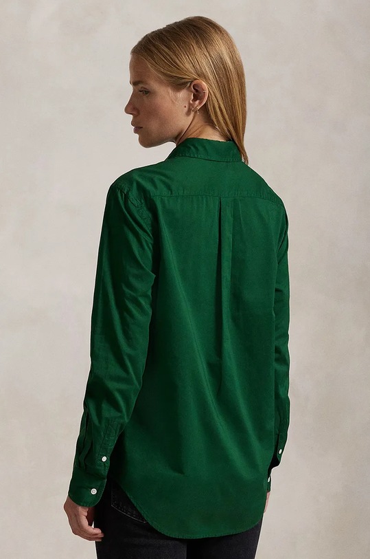 Polo Ralph Lauren koszula bawełniana 211932522 zielony AW24