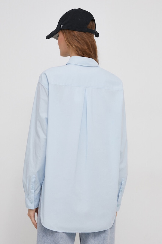 Odzież Calvin Klein Jeans koszula bawełniana J20J222610 niebieski