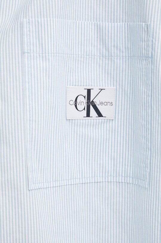 Pamučna košulja Calvin Klein Jeans J20J222610 plava