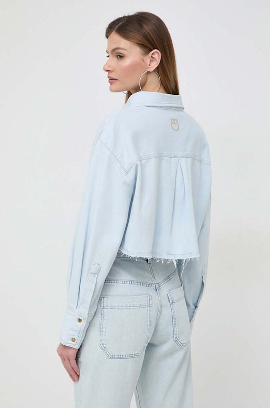 Odzież Pinko koszula jeansowa 103060.A1MO niebieski