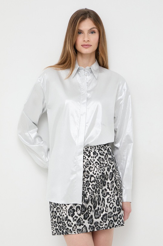 Pinko koszula klasyczny szary 102476.A1LI