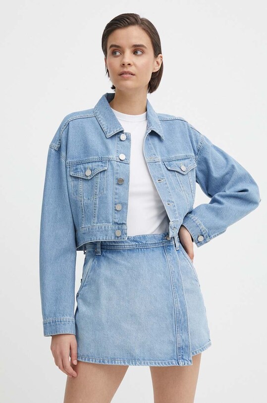 Джинсовая куртка Dkny джинс голубой D2A4CX20
